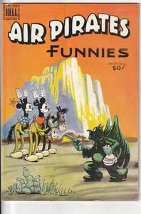 AIR PIRATES FUNNIES # 2 HELL COMICS 1971 DAN O'NEILL DISNEY LAWSUIT!! FREE SHIP! - Picture 1 of 2