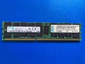 Original IBM/Lenovo Server DIMM 16GB 2Rx4 DDR3 PC3-14900R memory (FRU: 46W0670) - Imagen 1 de 7