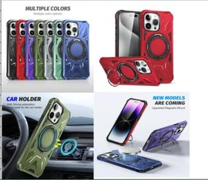 10pcs/lot Brave Warrior Dual-Layer Armor Hybrid Case for iPhone 16 Samsung A05S - Picture 1 of 24