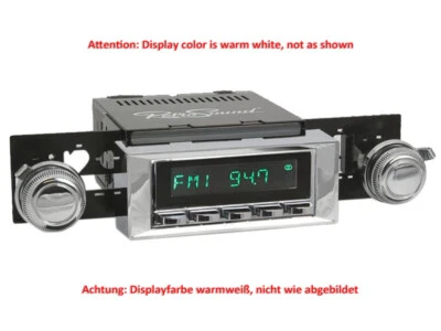 für GMC Truck 1977 1978 1979 1980 Oldtimer Auto Radio DAB+ UKW Bluetooth AUX - Bild 1 von 4