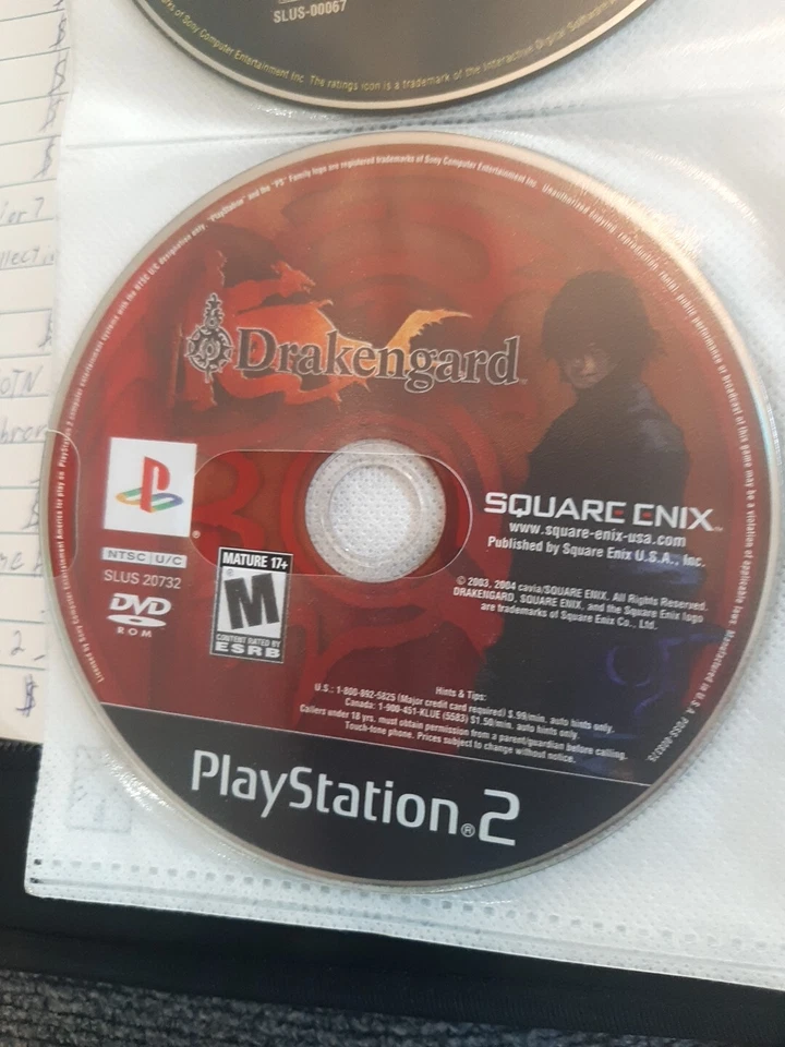 Drakengard  (Sony PlayStation 2, 2006) Disc Only  Make Offer - Image 1 of 1