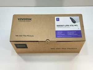 Vivotek IB9387-LPR-v2 (License Plate Recog.) Network Surveillance Camera - Picture 1 of 5