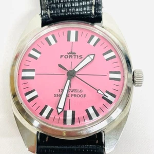 FORTIS 7001 Swiss Made Quartz Watch 35mm Men's Working Condition R6.11 Battery A - Picture 1 of 8