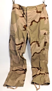 US Military Desert Cam Pattern Combat Trousers Unicor Hose - Size Med - Long - Bild 1 von 9