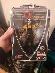 Nuovo Autografato WWE Jakks Cyber Sunday Series 14 Jeff Hardy Chase Firmato Auto - Foto 1 di 3