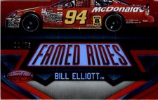 2016 Certified Famed Rides Mirror Red Racing Card #14 Bill Elliott /75