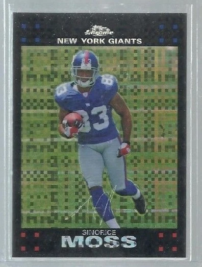  2007 Topps Chrome Xfractors #TC136 Sinorice Moss (ref42351) - Image 1 of 1