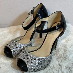 Aldo Spike Heels Women’s Size 7 Club Date Goth Hip Stiletto - Picture 1 of 5