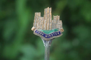 Vintage Spoon York Minster Cathedral North Yorkshire UK English Souvenir Church - Picture 1 of 10