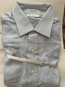 Kenneth Cole Long Sleeve Button Up Dress Shirt Mens 16 32/33 Regular Fit - Picture 1 of 1