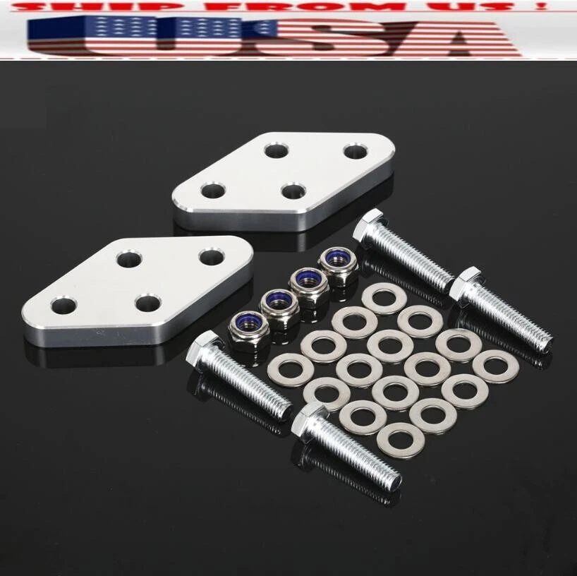 Eslabón de caída reductor de estriba plateado de EE. UU. para Suzuki DR650/SE DR250/DR350 1996-2023 Foto 1 de 4