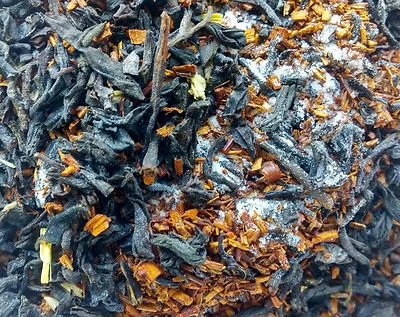 HIS HEALING HERBS & TEAS Root Beer Float Organic Tea blend of black & rooibos tea with creamy vanilla