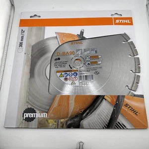 NEW STIHL DIAMOND CUTTING WHEEL D-BA90 12" 0835 094 8013 - Picture 1 of 2