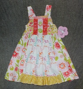 Purrfect Girls Knot Dress - Size 4 - NWT - Picture 1 of 5