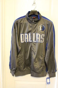 Neu mit Etikett Dallas Mavericks NBA Performance Trainingsjacke mit durchgehendem Reißverschluss Big & Tall Herren 3X - Bild 1 von 8