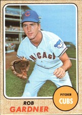 1968 Topps Baseball Card #219 Rob Gardner - EX-MT