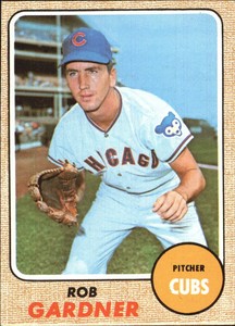 1968 Topps Baseball Card #219 Rob Gardner - EX-MT