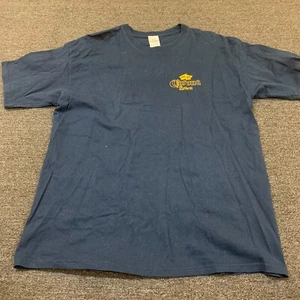 Corona Extra Beverage Cancun Travel Destination T-Shirt -Size XL Navy Blue - Picture 1 of 6