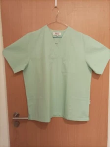 Damen Kasack Gr. XL in Aqua green von Clinic dress - Bild 1 von 2