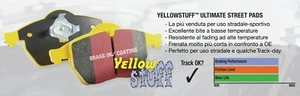Pastiglie Freno Anteriori EBC Yellowstuff Abarth 500/595/695 Impianto Brembo - Foto 1 di 4