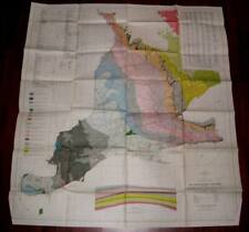 Canada Southwestern Ontario Geological Map 1958 - 39" X 43" No. 1062A - VG