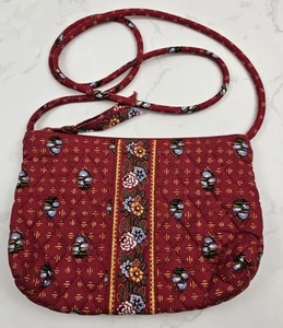 Vera Bradley Provincial Red Small Crossbody Bag - Picture 1 of 21