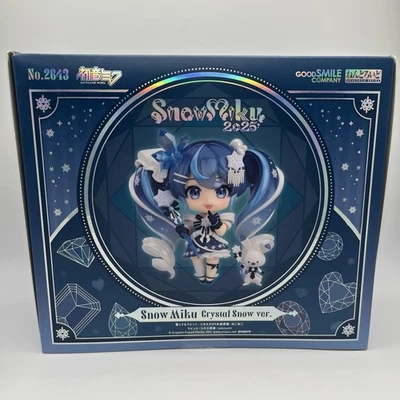 New Nendoroid Snow Miku 2025 Crystal Snow Ver - Image 1 of 3
