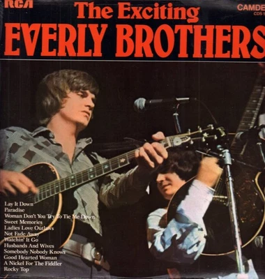 Everly Brothers Exciting LP vinyl UK Rca Camden CDS1136 - Image 1 of 3