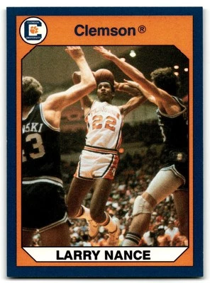 1990 Collegiate Collection Clemson Tigers #6 Larry Nance Clemson Tigers - Image 1 of 2