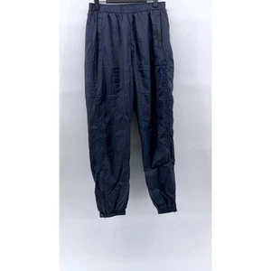 OPENING CEREMONY Women's Navy Blue Nylon Embroidered Logo Jogger Pants SZ S - Picture 1 of 12