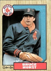 1987 O-Pee-Chee Bruce Hurst - Imagen 1 de 2