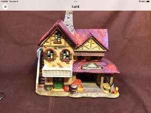 Holiday expressions, applejack, fall Halloween, porcelain house – CH15 - Picture 1 of 7