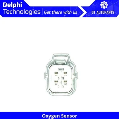 For 1992-1993 Honda Prelude 2.2L L4 Oxygen Sensor Rear Delphi - Immagine 1 di 4