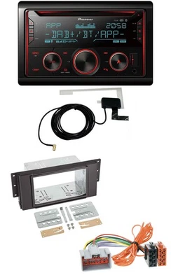 Pioneer 2DIN MP3 DAB USB CD Bluetooth Autoradio für Land Rover Free Lander 11-12 - Bild 1 von 4