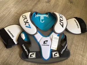 Champro Sports LRXZ Shoulder Pads Size M Medium Youth Lacrosse New With Tags - Picture 1 of 4