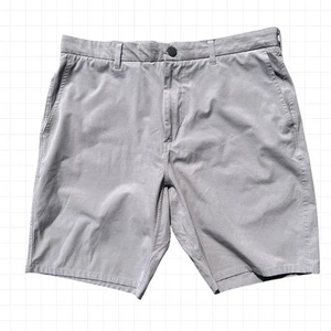 Johnnie-O Shorts Men’s 36 Khaki Tan Mulligan Performance Chino 9.5” Inseam - Picture 1 of 10