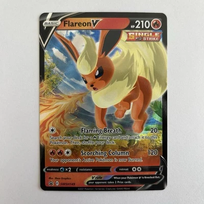 Flareon V - SWSH149 Promo Holo SWSH: Sword & Shield Promo Cards NM - Image 1 of 2