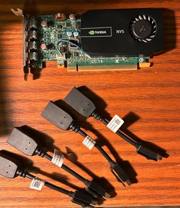 PNY Nvidia NVS 510 Graphics Display Card 4 x Mini Display Port - Picture 1 of 2