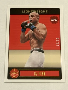 2023 Chronicles UFC BJ Penn Legacy Gold SSP /10 Bookend - Bild 1 von 2