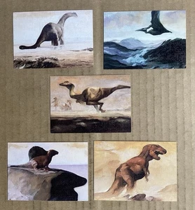 Jeffery Jones Serie 2 ~ Set completo di carte Canvas Chase (C1-C5) ~1995 ~ Carte FPG - Foto 1 di 12