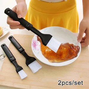Marinade Barbecue Brosse Viande Extérieur Pâtisserie Silicone Brosse Cuisson B - Picture 1 of 11