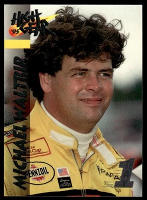 Michael Waltrip 1995 Wheels High Gear #9 Bahari Racing - Image 1 of 2