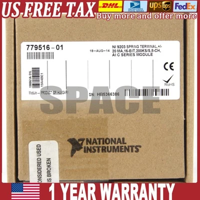 Nuevo módulo de entrada de corriente analógica NI 779516-01 Free TAX. Foto 1 de 4