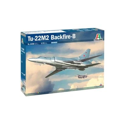 TU-22M2 BACKFIRE-B KIT 1:72 Italeri Kit Aerei Modellino Nuovo - Immagine 1 di 4