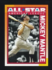 2025 Topps Series 2 #90AS-43 MICKEY MANTLE 1990 TOPPS ALL-STARS Insert RED - Picture 1 of 2