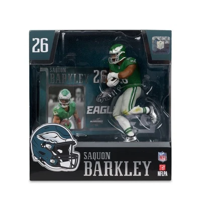 Figura Jersey Saquon Barkley Eagles McFarlane SportsPicks Kelly Verde + Soporte Foto 1 de 4