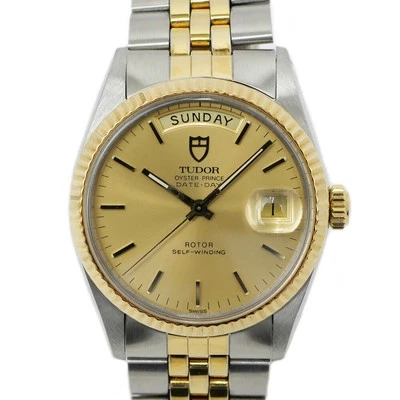 Reloj TUDOR Oyster Prince Fecha Día 94613 Hombre Usado #6119 Foto 1 de 4