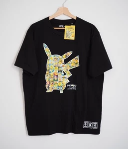 Pokemon Trading Card Game Pikachu Uniqlo T Shirt Size Large USA Seller - Picture 1 of 6