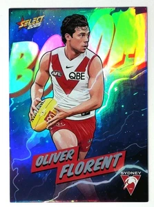2025 Select AFL Boom #BM183 Oliver Florent 276/360 Sydney Swans - Picture 1 of 3