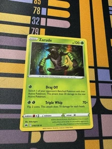Pokémon TCG Zarude Crown Zenith 016/159 Holo Rare - Picture 1 of 2